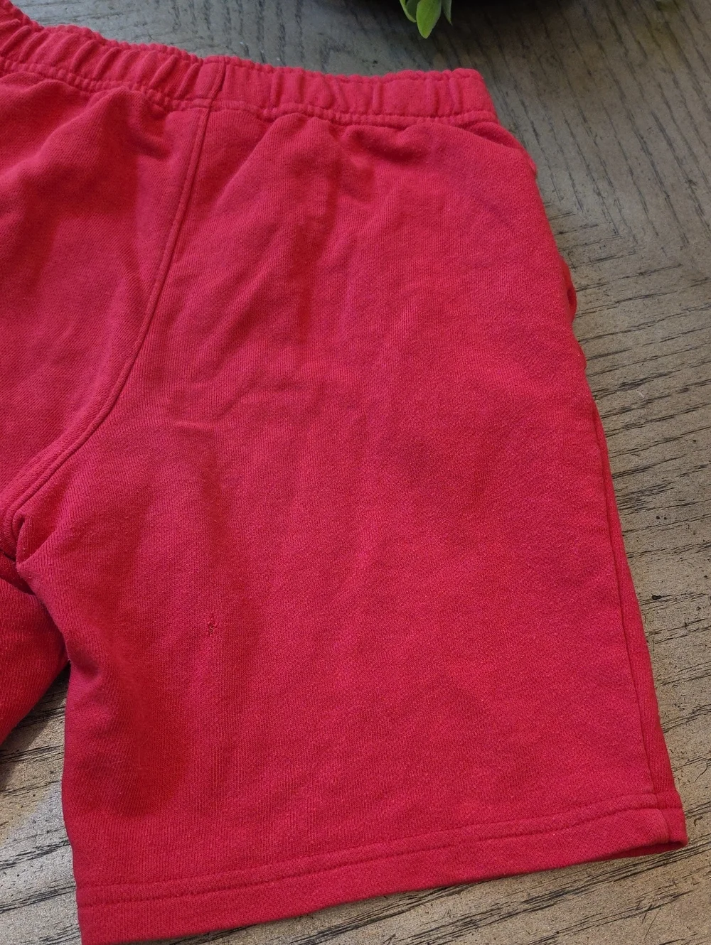 Champion Kids' Red Logo Athletic Shorts Size 8
